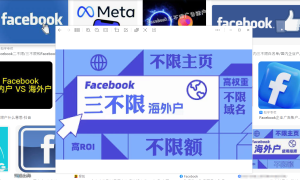 如何通过FB三不限和google老户媒体吸粉印度韩国日本？